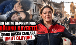 30 Ekim depreminde oğlunu kaybetti, şimdi başka canlara umut oluyor!