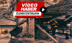 İzmir’de patlama anı kamerada