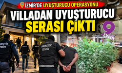 İzmir’de villadan uyuşturucu serası çıktı