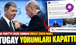 AK Parti'ye geçen Başkan Cemil Tugay instagram hesabını yoruma kapattı