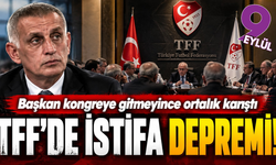 TFF'de 5 istifa birden! Seçim krizi büyüyor