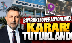 Bayraklı operasyonunda Serdar Sandal tutuklandı!