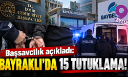 Bayraklı operasyonunda 15 tutuklama!