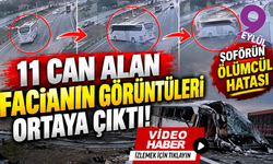 Manisa'daki facianın görüntüleri ortaya çıktı! 11 kişinin öldüğü kazada korkunç hata