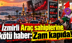 İzmirli araç sahiplerine kötü haber: Zam kapıda!
