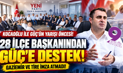 Yeni Parti İzmir'de Güç'e ilçe başkanlarından destek, Kocaoğlu'na mesaj!
