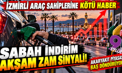 İzmir'de akaryakıt şoku: İndirim beklerken zam kapıya dayandı!