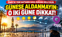 İzmir'de hava değişiyor: Hafta sonuna dikkat!