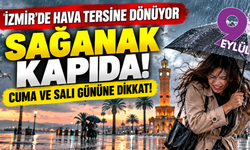 İzmir'de hava tersine dönüyor: Yağmur iki kez vuracak!