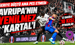 Beşiktaş Avrupa'da pes etmedi, yenilmezliğini sürdürdü