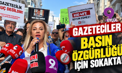 Gazeteciler İzmir dahil 10 ilde basın özgürlüğü için sokakta!