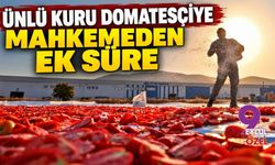 İzmirli ünlü kuru domatesçiye mahkemeden ek süre