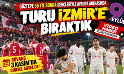 Göztepe'nin gençleri Avrupa'da tarih yazdı: Turu İzmir'e bıraktılar!