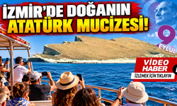 İzmir'de doğanın Atatürk mucizesi! Foça'daki adanın sırrı görenleri şaşırtıyor
