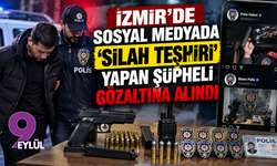 İzmir'de sosyal medyada 'silah teşhiri' yapan şüpheli gözaltına alındı