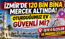 İzmir'de 120 bin bina mercek altında! Oturduğunuz ev güvenli mi?