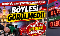 İzmir'de motorin 100 lirayı aşıyor! Akaryakıta çifte zam