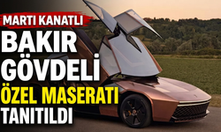 Martı Kanatlı Bakır Gövdeli Özel Maserati Tanıtıldı