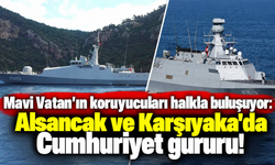 Mavi Vatan'ın koruyucuları halkla buluşuyor: Alsancak ve Karşıyaka'da Cumhuriyet gururu!