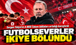 Sergen Yalçın'ın A Milli Takım iddiaları ortalığı karıştırdı; Geçmişi yeniden tartışılıyor