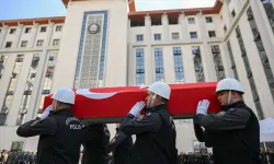 Şehit polis Ahmet Türkoğlu için tören: Şehidin naaşı Çubuk'ta toprağa verilecek