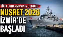Nusret 2026 Tatbikatı İçin TCG Salihreis İzmir'e Geldi