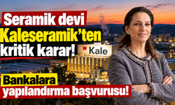 Seramik devi Kaleseramik'ten kritik karar: Bankalara yapılandırma başvurusu