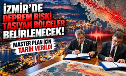 İzmir'de deprem riski taşıyan bölgeler belirlenecek! Master Plan için tarih verildi
