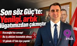 Son söz Güç’te: Yenilgi, artık lügatımızdan çıkmıştır