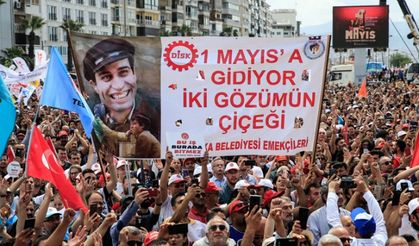 İzmir'de 1 Mayıs coşkusu