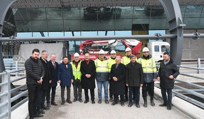 Kayseri protokolünden 'terminal binası' incelemesi