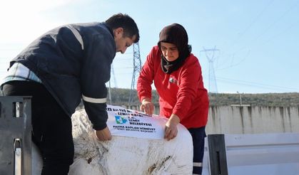 Kocaeli İzmit'ten depremzede çiftçiye destek