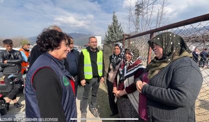 İzmir’den depremzede üreticilere can suyu