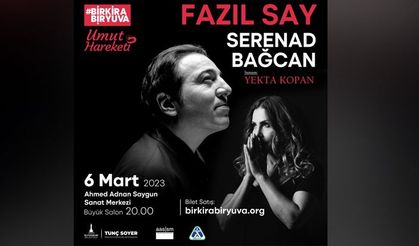 Fazıl Say ve Serenad Bağcan ikinci kez sahne alacak