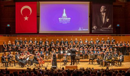 Büyükşehir korosundan harika konser