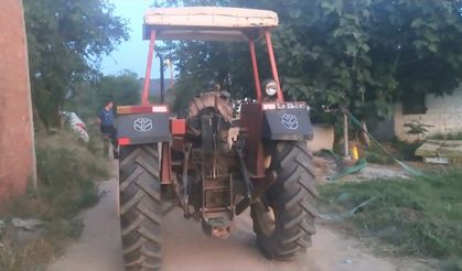 Aydın'da çalınan traktör, sahibine teslim edildi