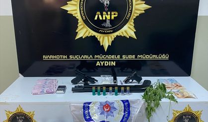 Aydın'daki uyuşturucu operasyonunda 9 gözaltı