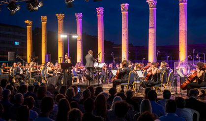 Festival konseri Tarihi Agora’da sahnelendi