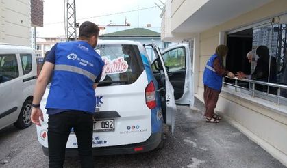 Canik Belediyesi ihtiyaç sahiplerini yalnız bırakmıyor