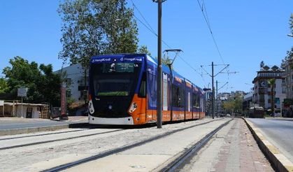 Doğu Garajı-Meydan arasındaki tramvay hattına 3 aylık bakım