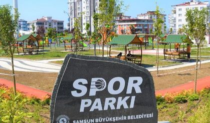 Samsun’da yapımı tamamlanan 'Spor Parkı' hizmete açıldı