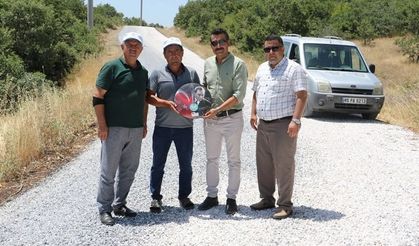 Manisa Büyükşehir Kırkağaç’ta yol konforunu arttırdı