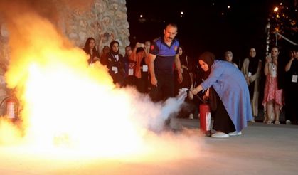 Sakarya Büyükşehir gençlere ‘ateşe müdahaleyi’ öğretti