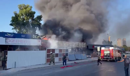 İzmir'de yangın paniği!