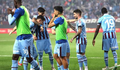 Trabzonspor ilk maçı kazandı