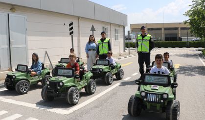 Büyükşehir, ÇKSM öğrencilerini trafik kültürü ile buluşturdu