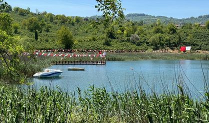 Gaga Gölü turizme kazandırıldı