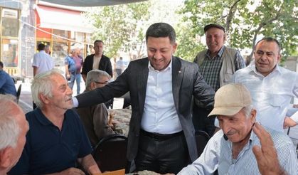 Derinkuyu Belediye Başkanı Arı'yı ağırladı