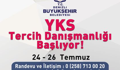 Büyükşehir’den ücretsiz YKS Tercih Danışmanlığı