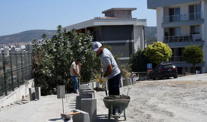 Kuşadası'nın yolları yenileniyor